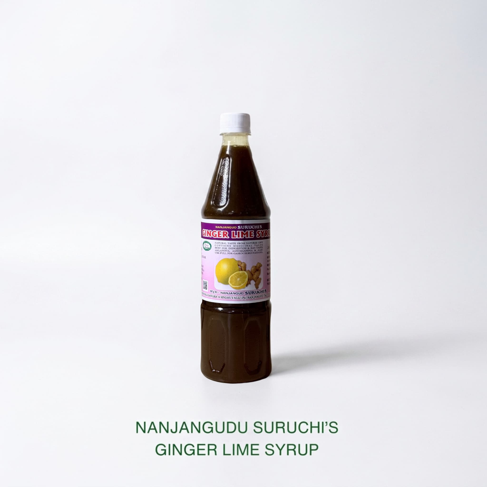 MS Nanjangudu Suruchi’s - Ginger Lime Syrup 1