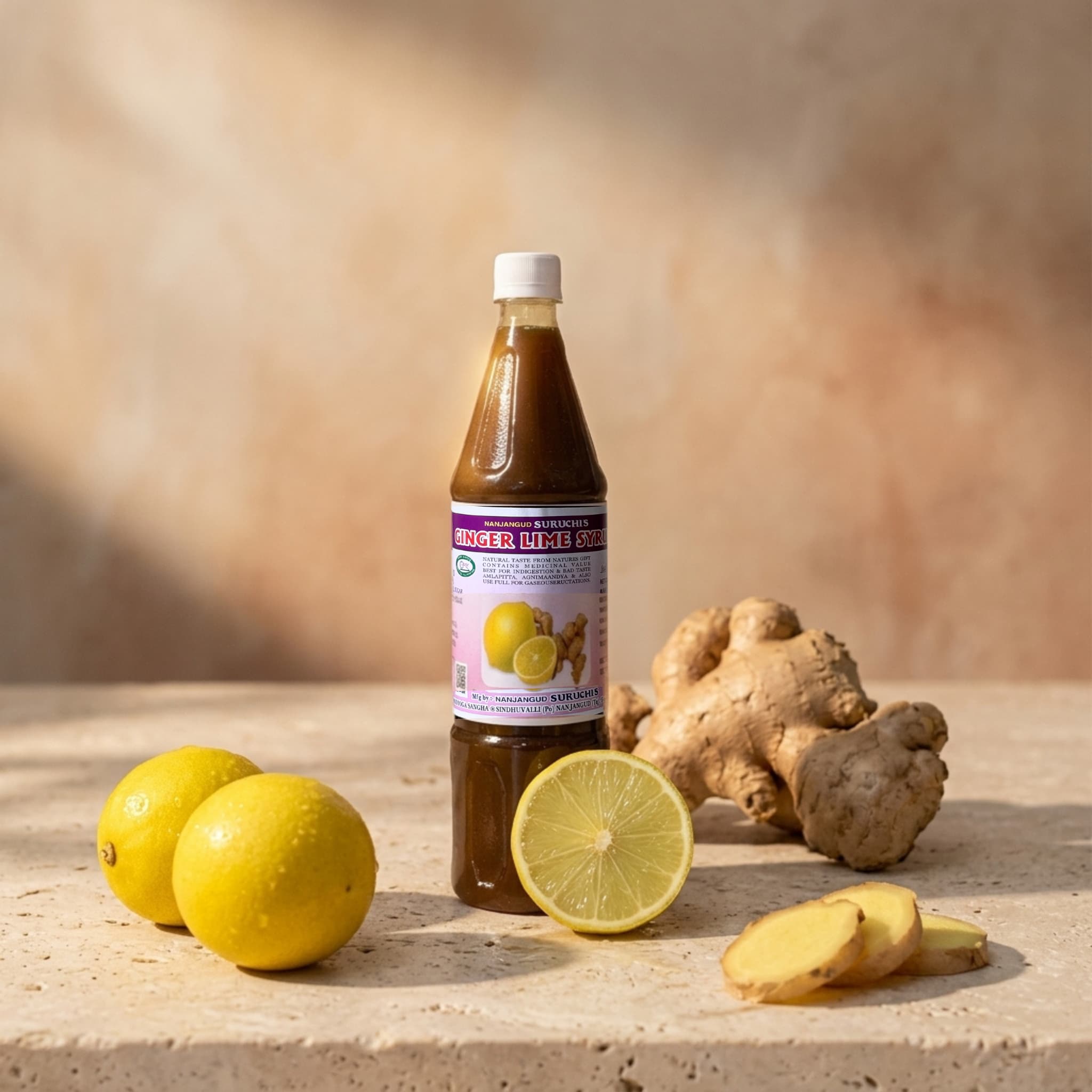 MS Nanjangudu Suruchi’s - Ginger Lime Syrup 2