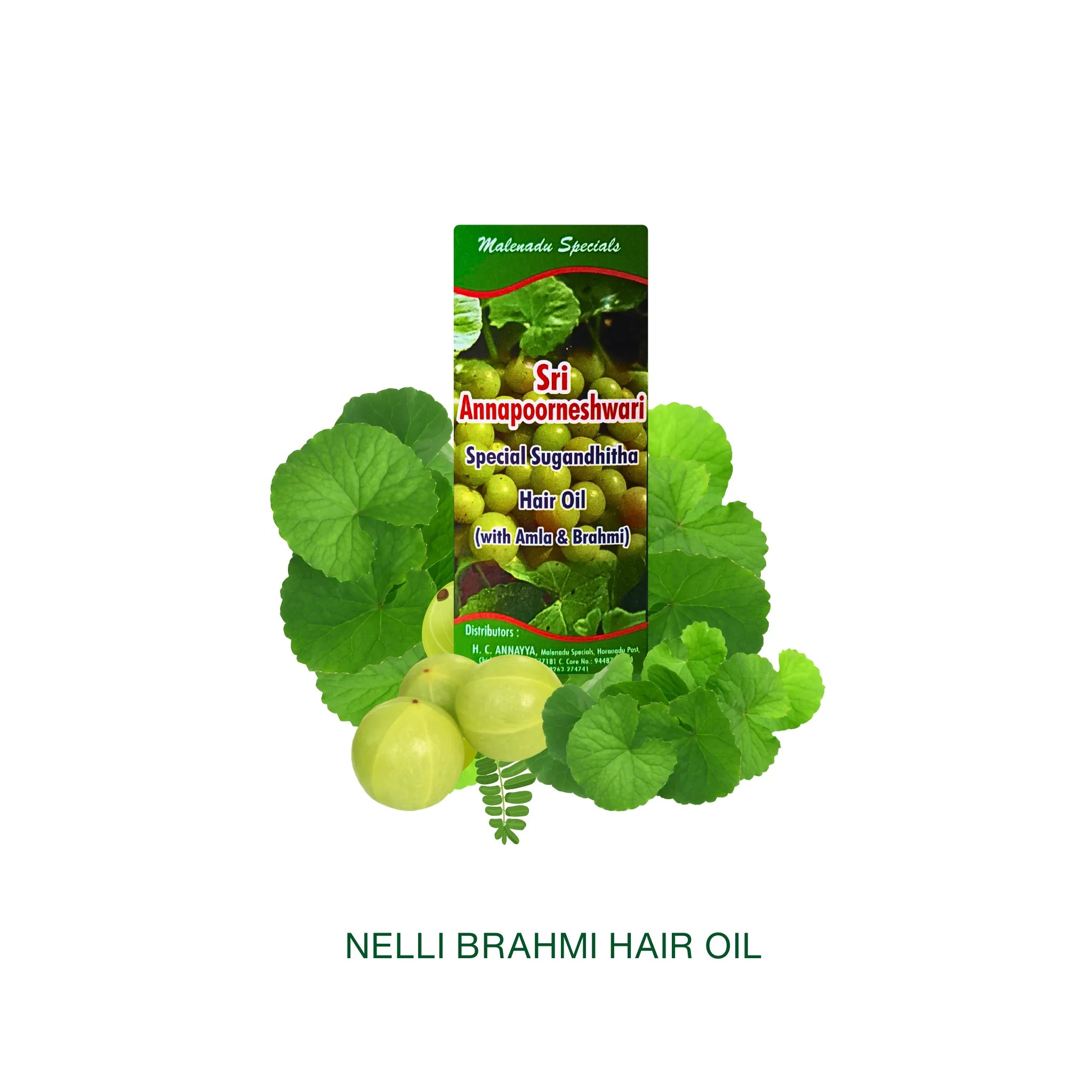NELLI BRAHMI HAIR OIL
