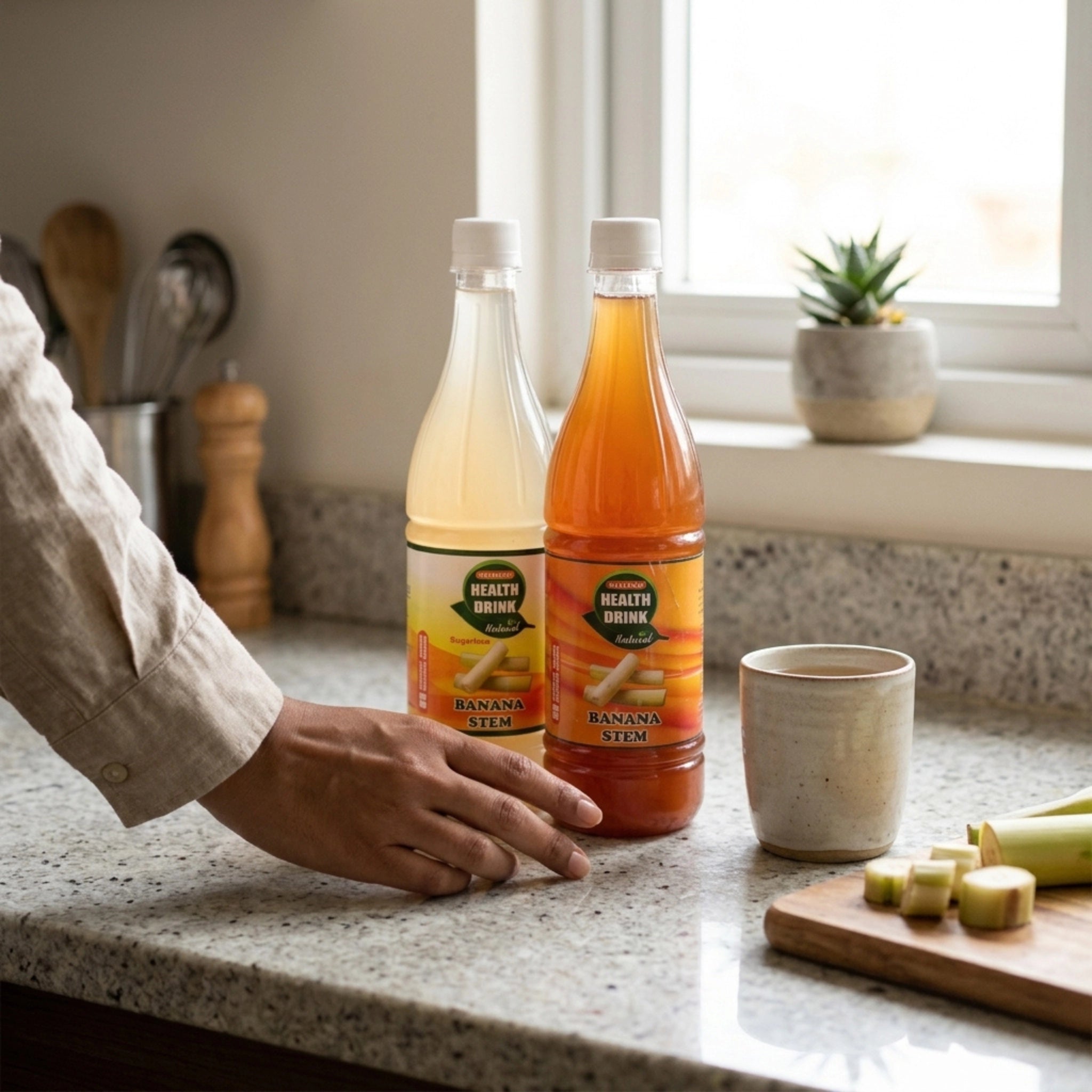 Nisarga's banana stem juice – view 3